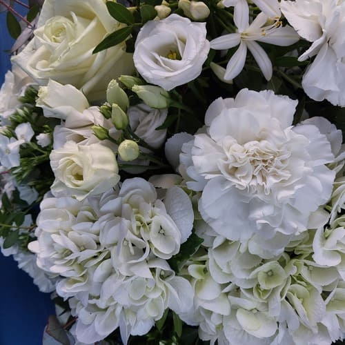 couronne de fleurs