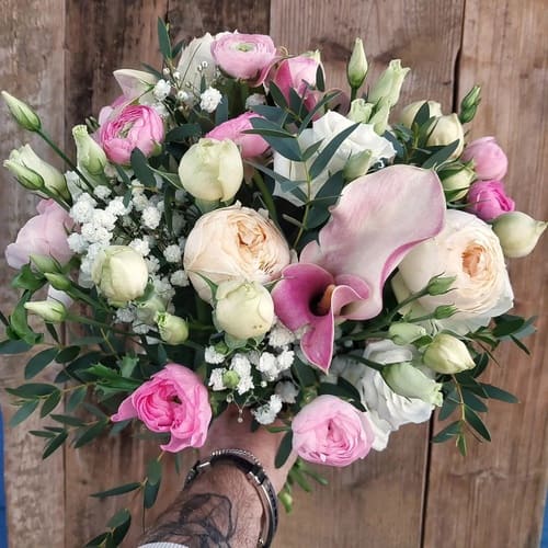 couronne de fleurs