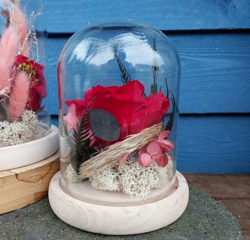 atelier globe de fleurs séchées Manou de Fleurs Nantes
